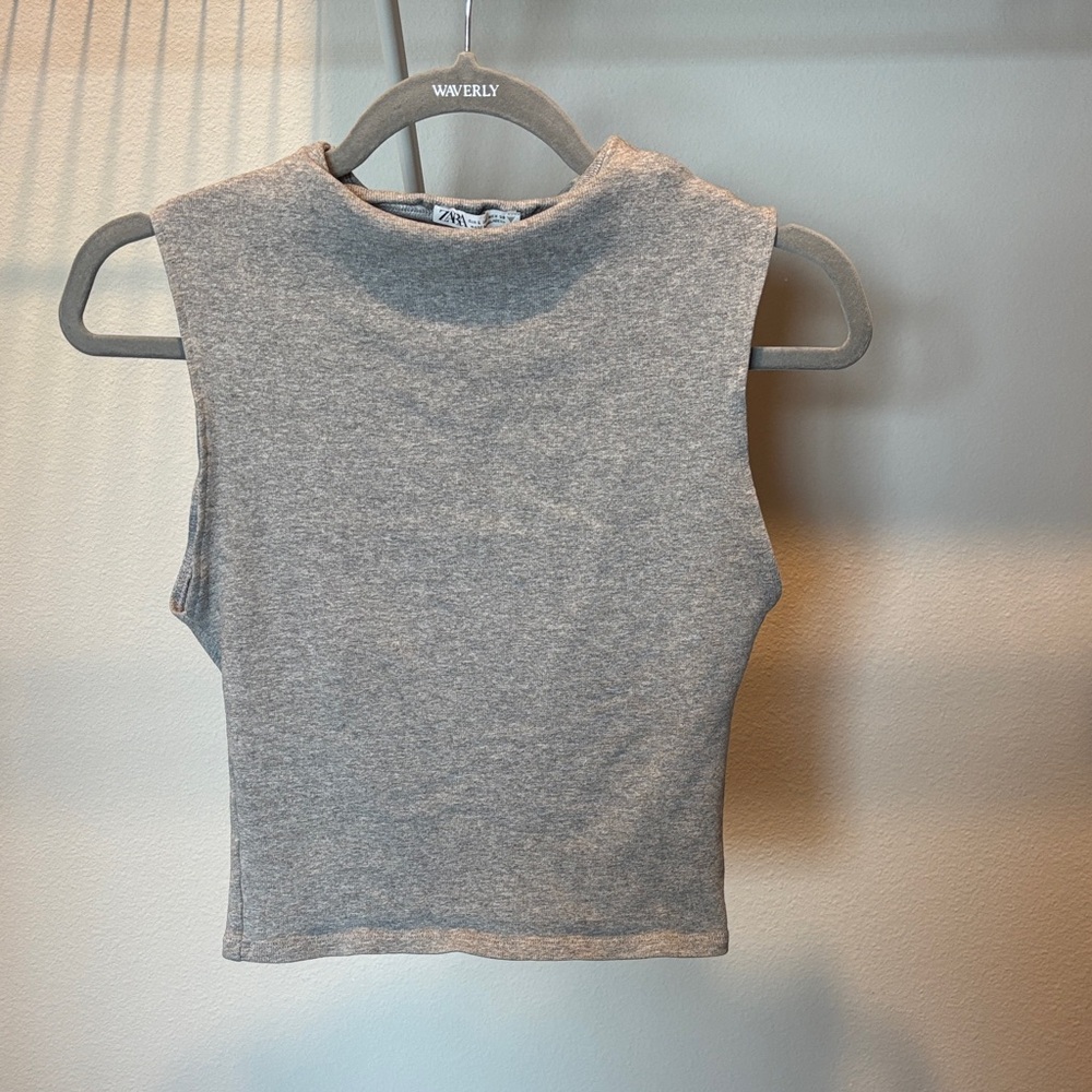 Zara Heather Gray Tank Top
